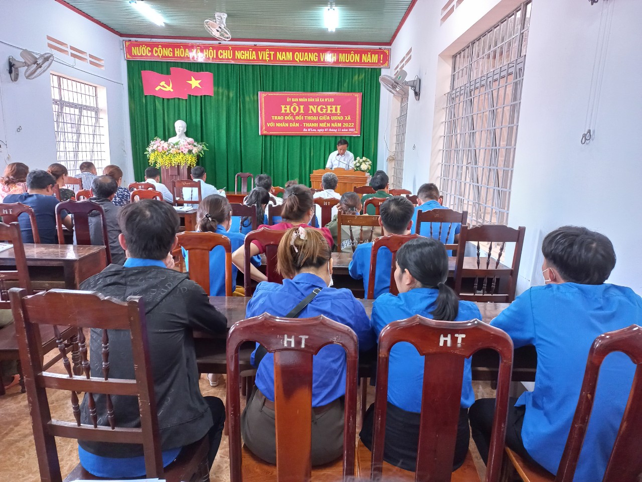 HỘI NGHỊ TRAO ĐỔI ĐỐI THOẠI GIỮA CHÍNH QUYỀN ĐỊA PHƯƠNG VỚI NHÂN DÂN- THANH NIÊN NĂM 2022